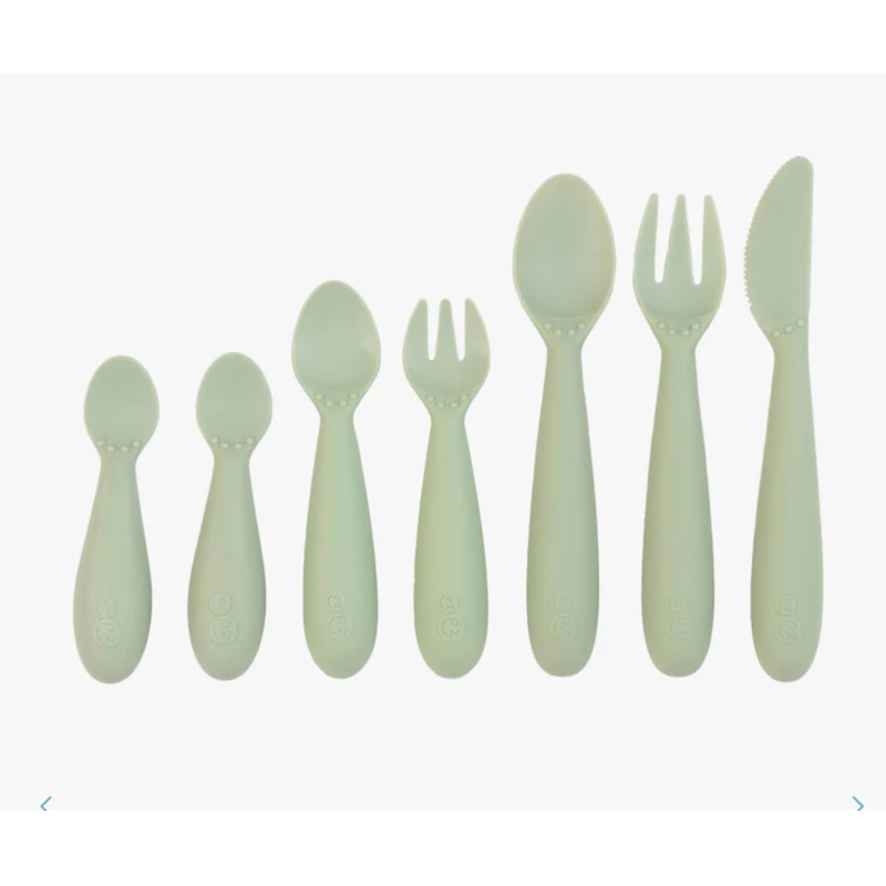 Developmental Utensil Set- Sage