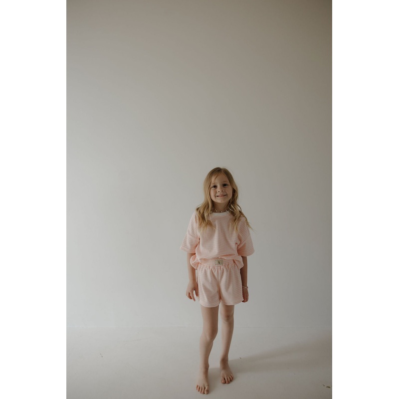 Child Terry Short Set | Cotton Candy 0-3 Months