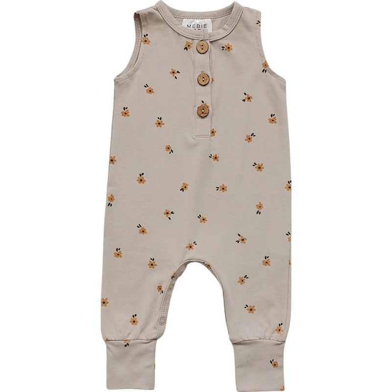 Floral Tank Romper 0-3