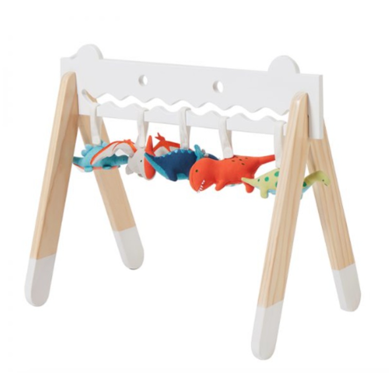 Funny Face Baby Gym with Dinosaur Rattles