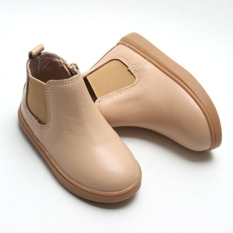 Leather Chelsea Boot | Color 'Honey' | Hard Sole 5 (12 - 18 months)