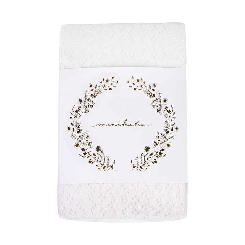 POINTELLE TIGHTS - CLOUD