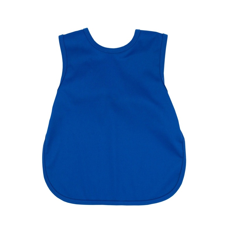 Solid Royal Blue Minimalist Bapron Toddler (6m-3T)