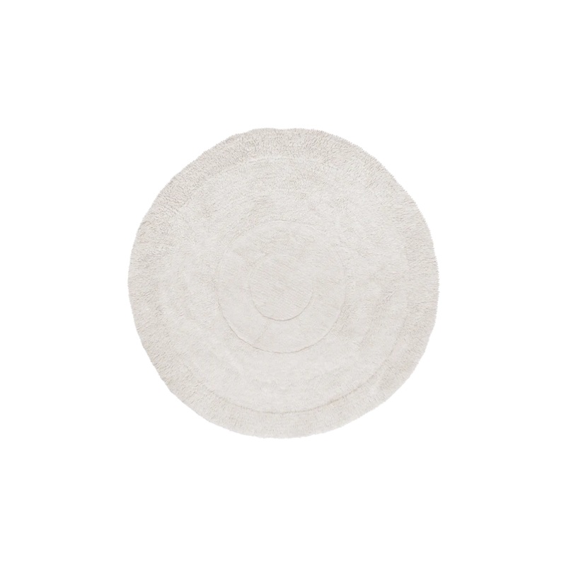 WOOLABLE RUG ARCTIC CIRCLE - SHEEP WHITE 250 x 250 cm Sheep White
