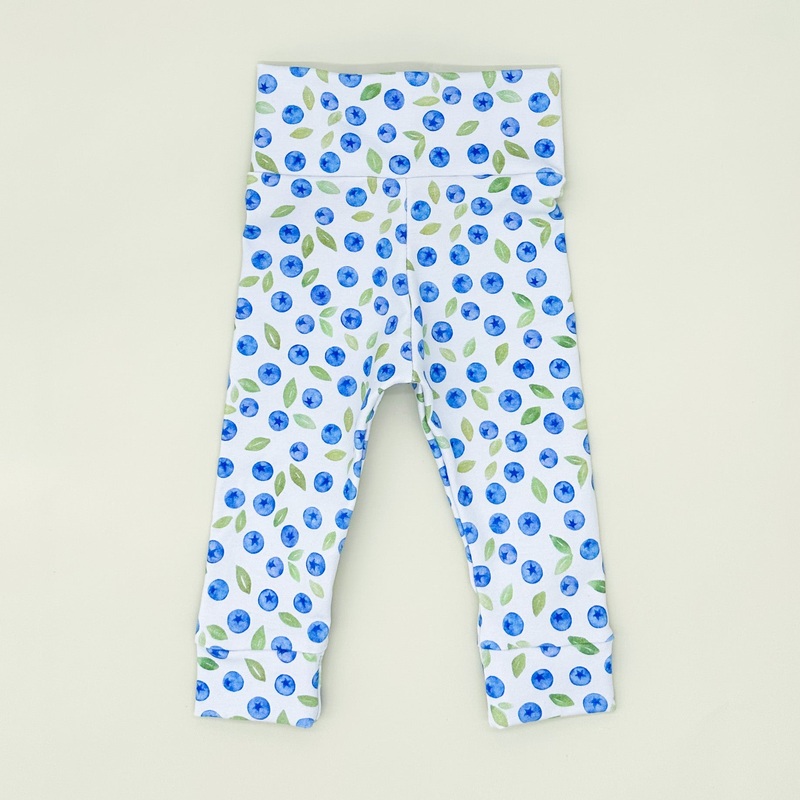 Blueberry Leggings (Matching) Regular Newborn