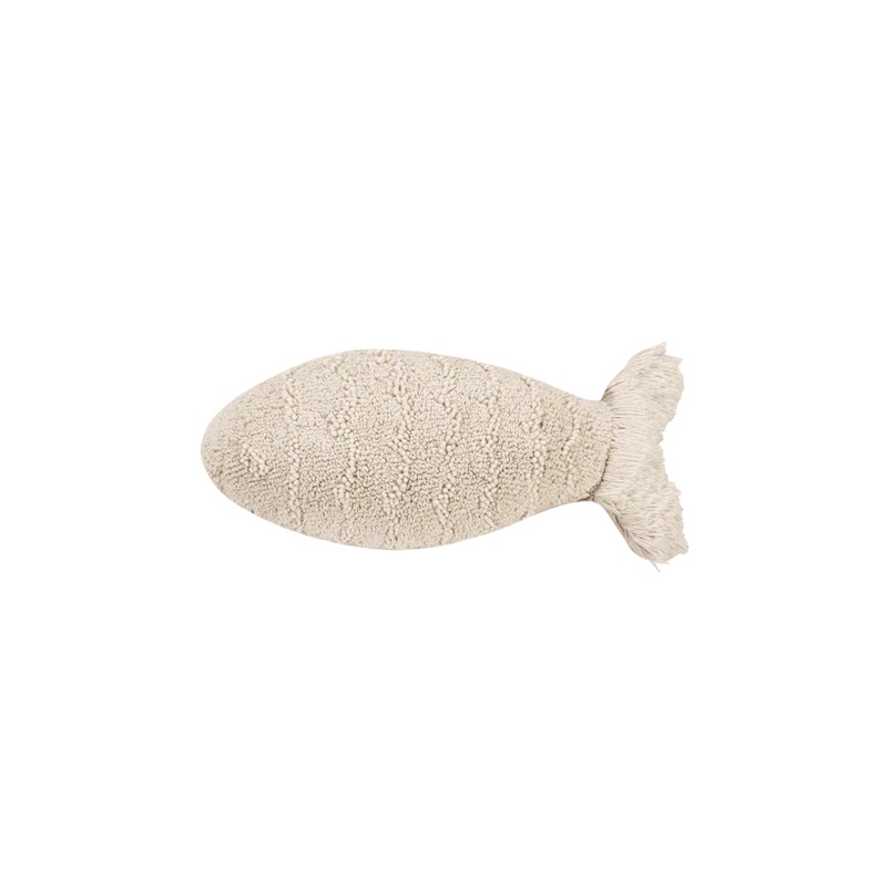 CUSHION BABY FISH NATURAL 60 x 27 cm Natural