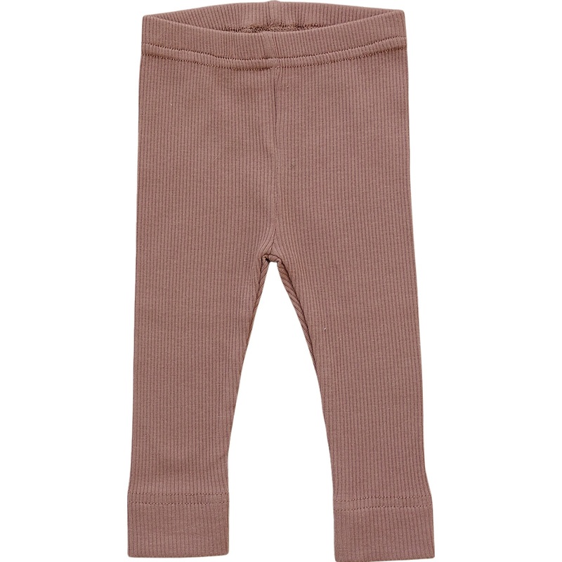 Dusty Rose Organic Leggings 0-3