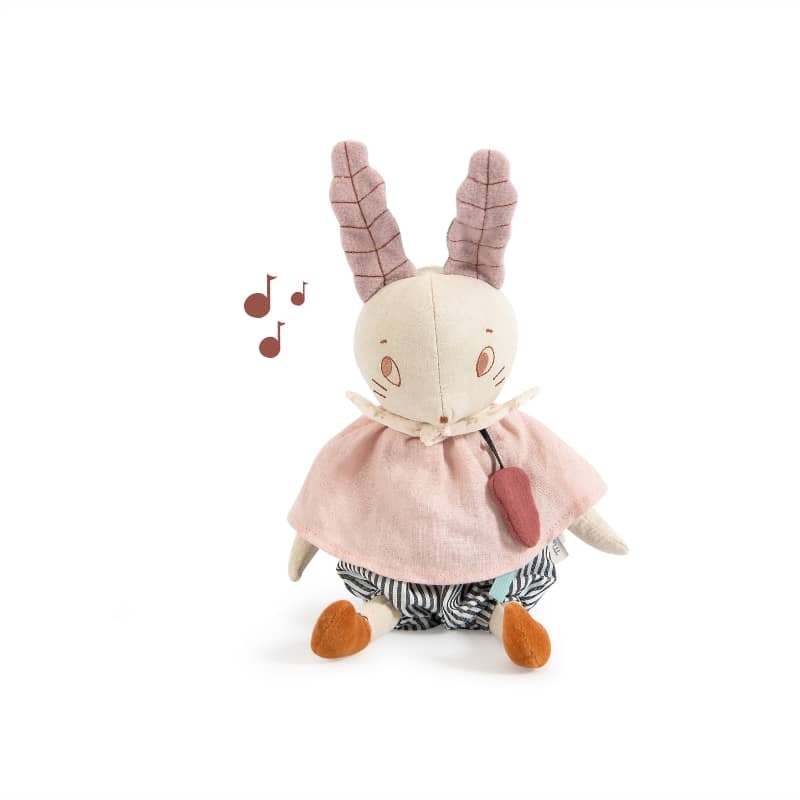 MOULIN ROTY by Speedy Monkey - Lune the Rabbit - Musical Toy