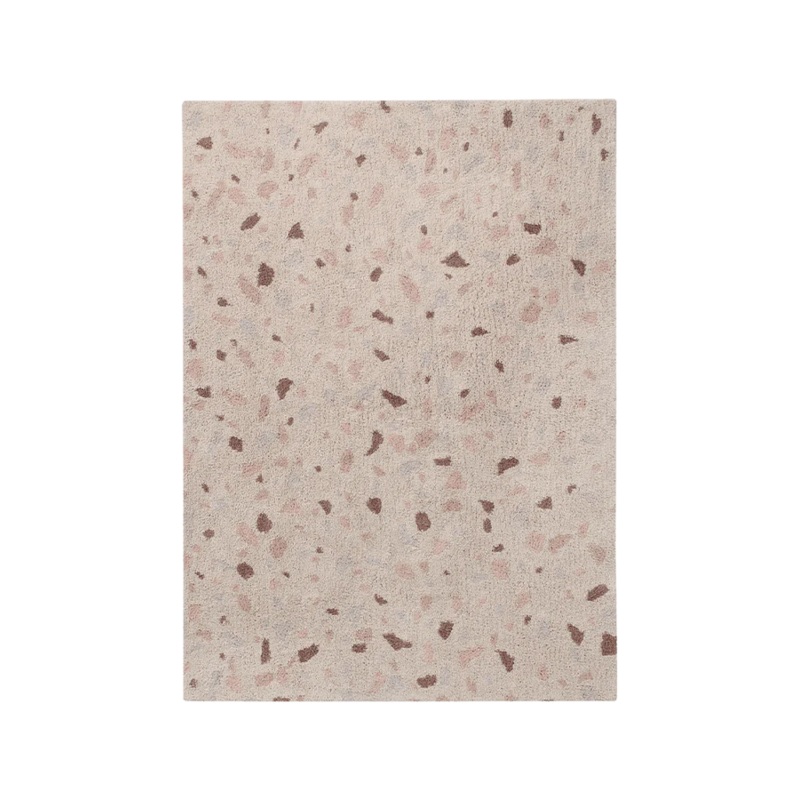 WASHABLE RUG TERRAZZO MOONSTONE 140 x 200 cm