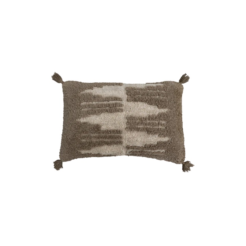 CUSHION ZAGROS BROWN-SEASHELL 40 x 60 cm Brown