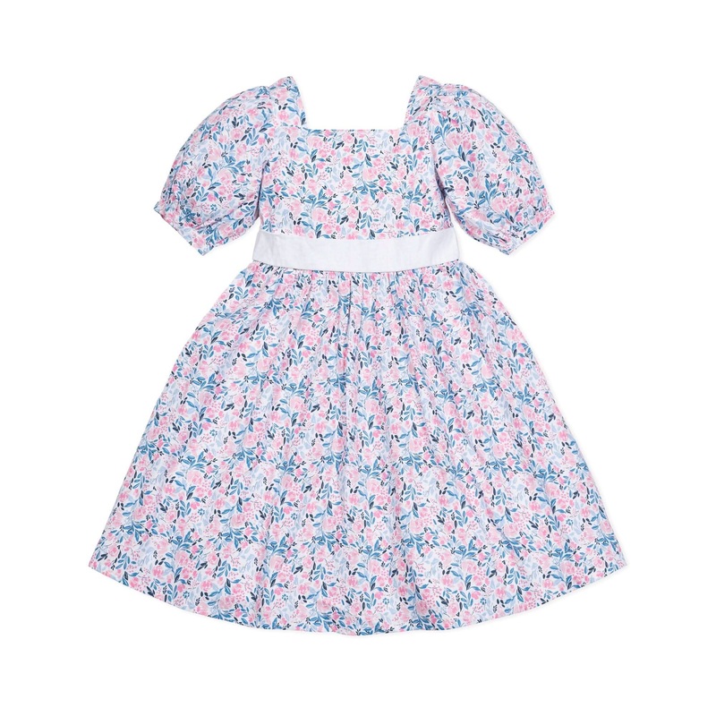Hope and Henry - Puff Sleeve Party Dress 2T English Floral