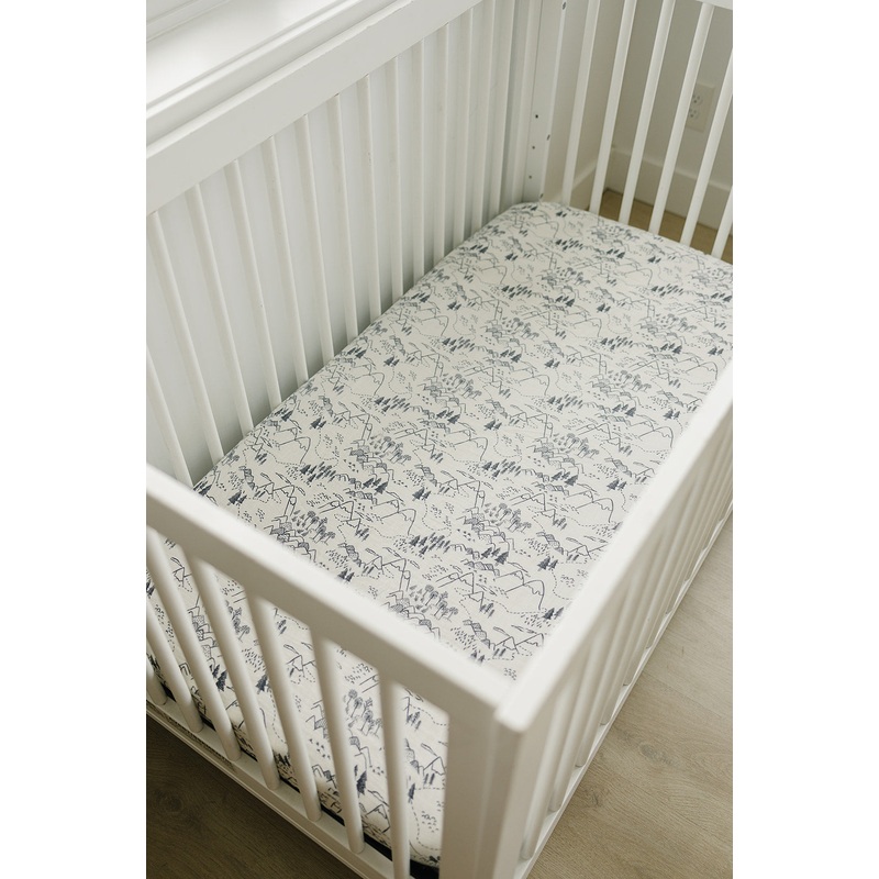 Summit Muslin Crib Sheet