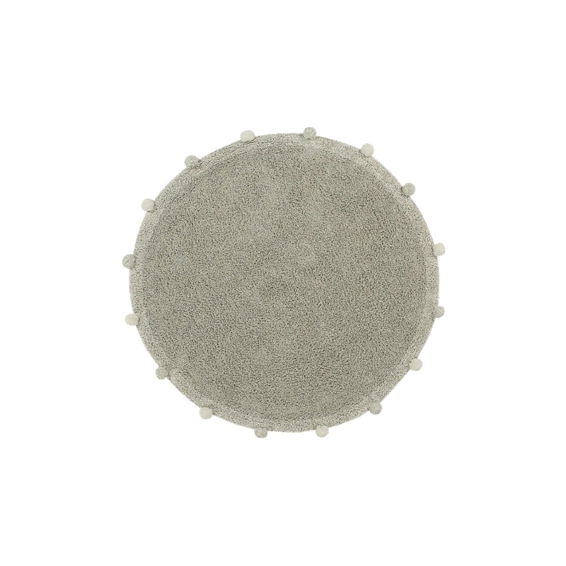 WASHABLE RUG BUBBLY OLIVE - NATURAL 120 cm Olive