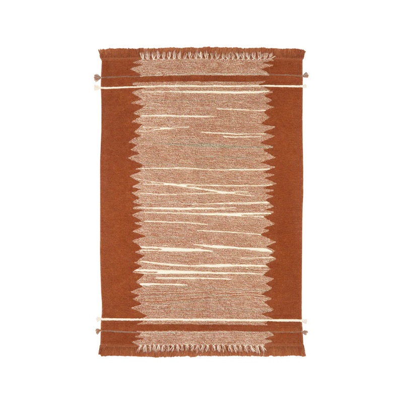 WOOLABLE RUG SUMAK TERRACOTTA 200 x 300 cm Terracotta