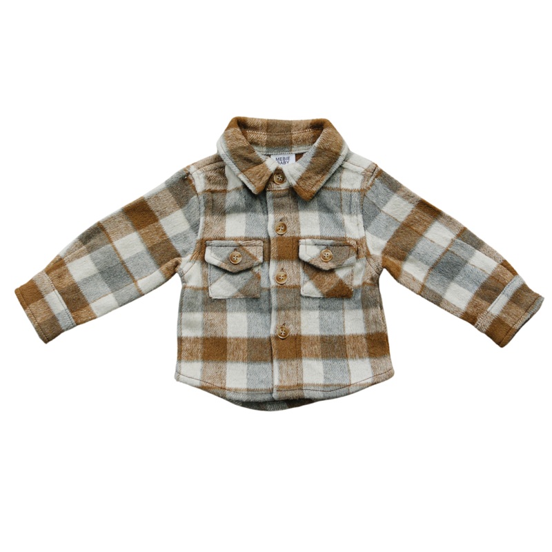 Fall Flannel Shacket 0-3