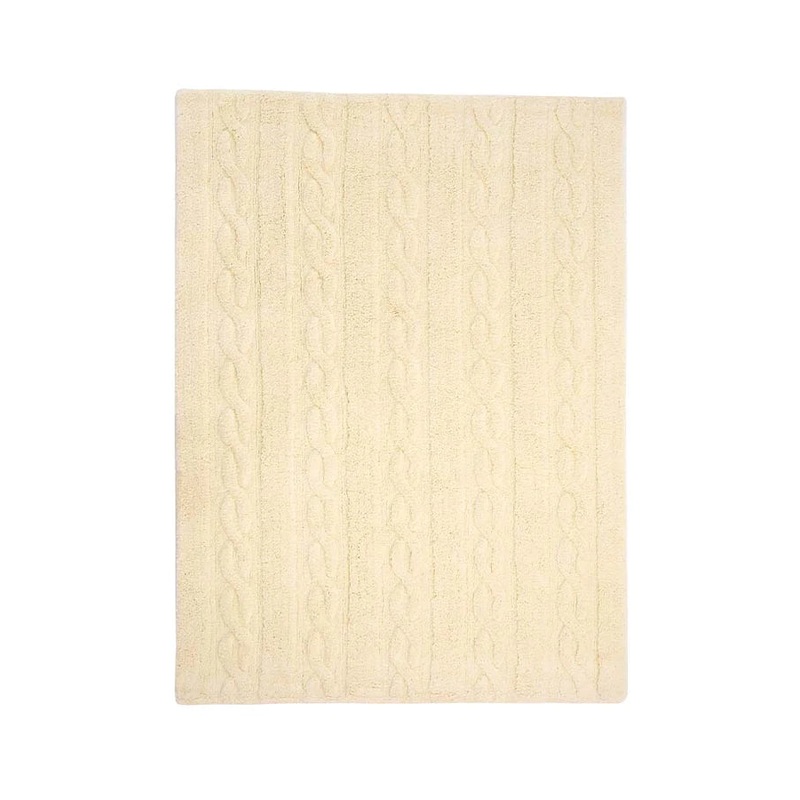 BRAIDS VANILLA 120 x 160 cm VANILLA