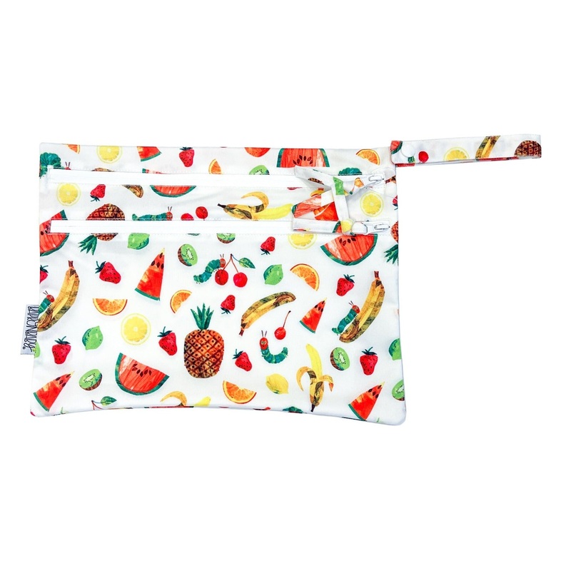 Tropical Fruit - Waterproof Wet Bag (For mealtime, on-the-go, and more!) - from the World Of Eric Carle SALE