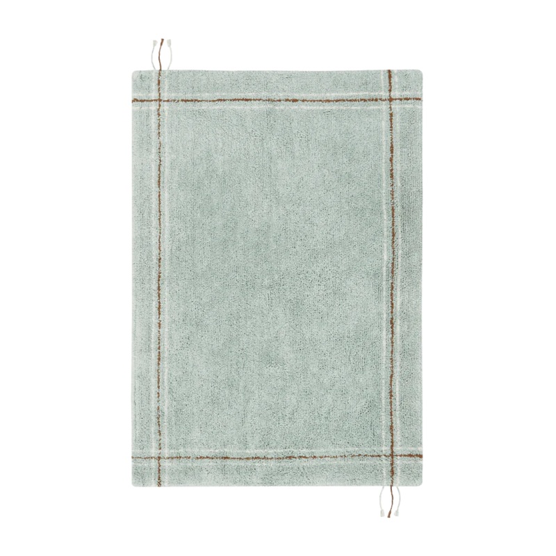 WASHABLE RUG CUISINE BLUE SAGE 90 x 130 cm