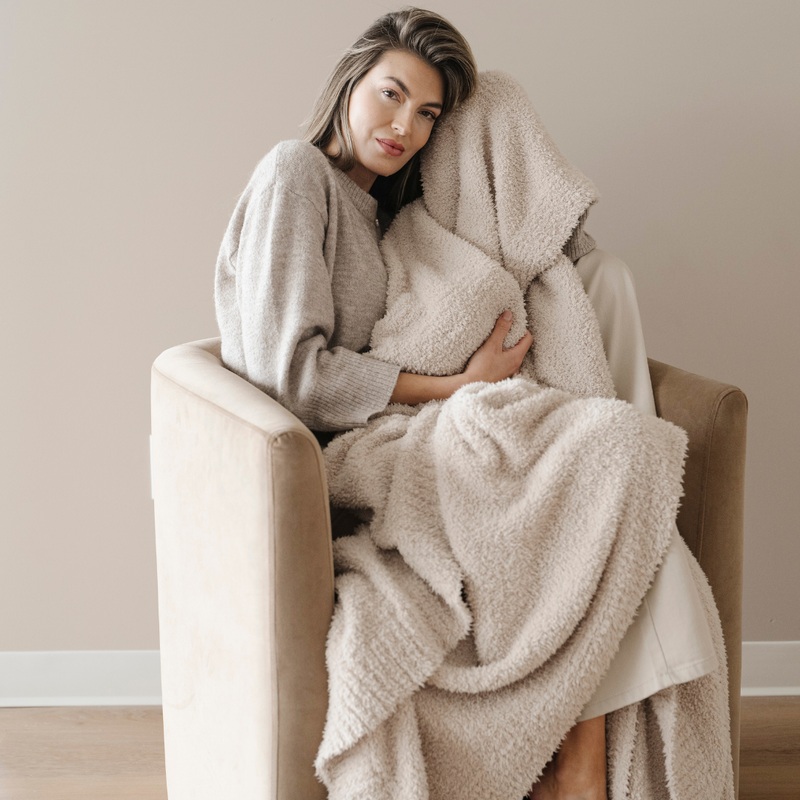 BAMBONI XL BLANKETS Taupe