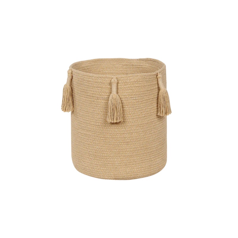 BASKET WOODY HONEY 30 x 30 cm Honey