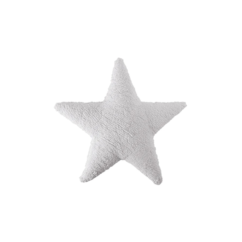 CUSHION STAR WHITE 54 x 54 cm White