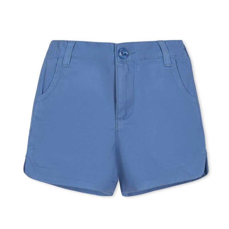 Hope and Henry - Organic Stretch Chino Short Coastal Blue 5