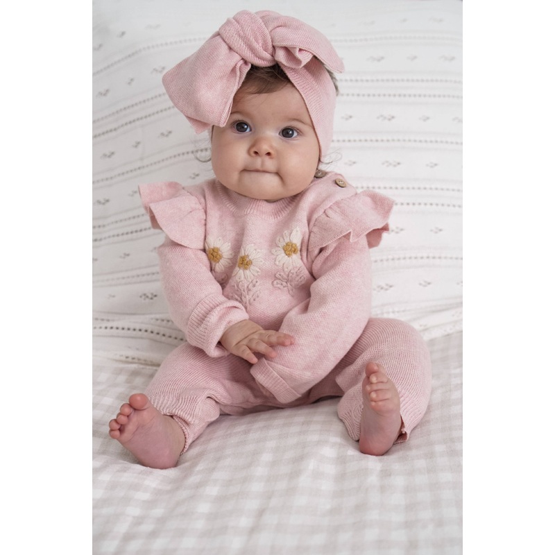 Luna + Luca Daisy Jumpsuit Newborn