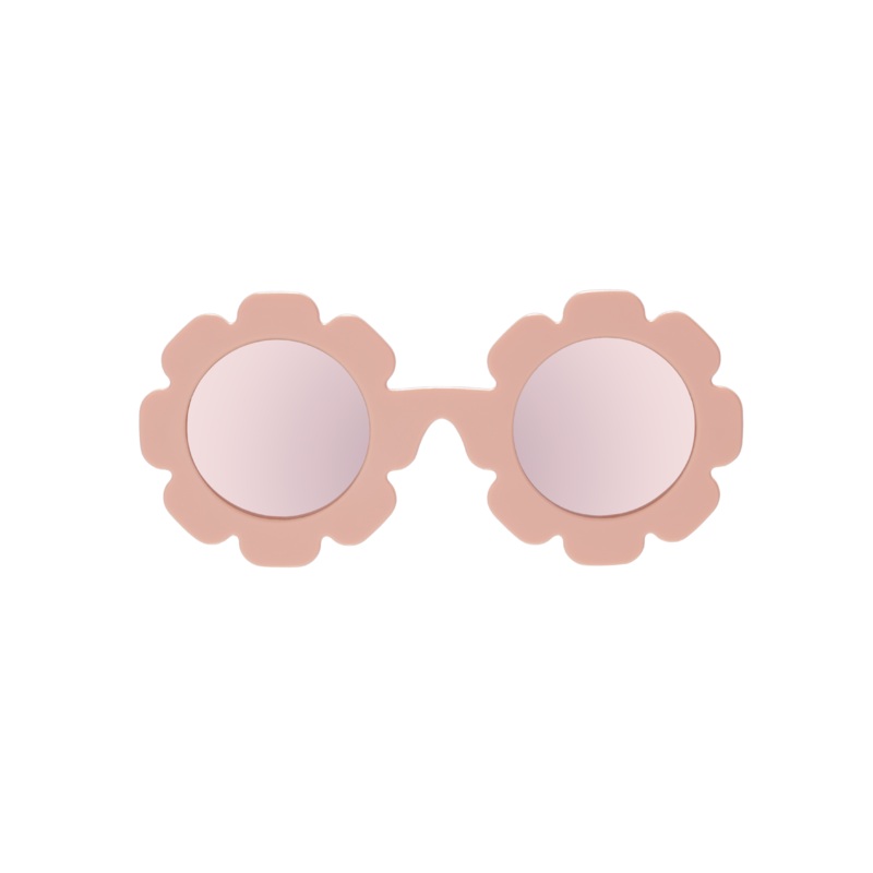 Babiators - Peach Keen Polarized Flower Sunglasses with Mirrored Lens: Ages 3-5+