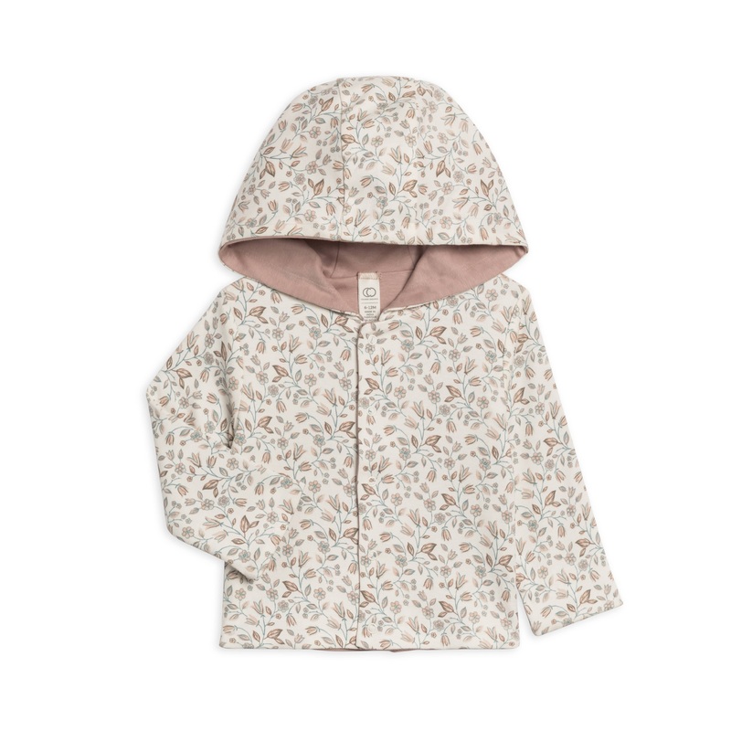 Colored Organics - Organic Baby Taylor Reversible Hoodie 0-3m