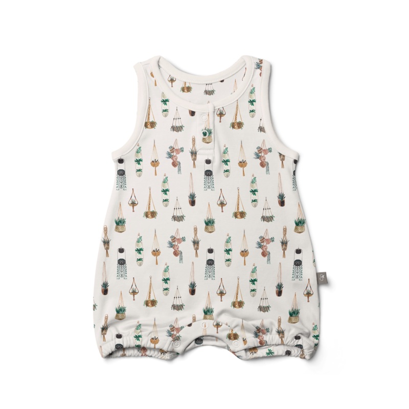 QUICK CHANGE ROMPER | MACRAME 0-3M