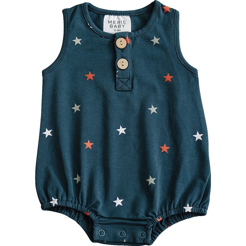 Stars Bubble Romper 0-3