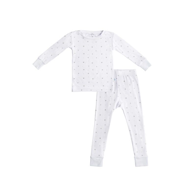 Toddler/Kids Bamboo Pajamas - Grey Star 2T