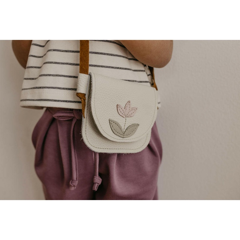 Tulip on milk Leather PURSE Toddler & Kids