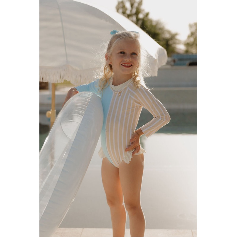 Girl Long Sleeve Swimsuit | Surf & Sand 0-6 Months