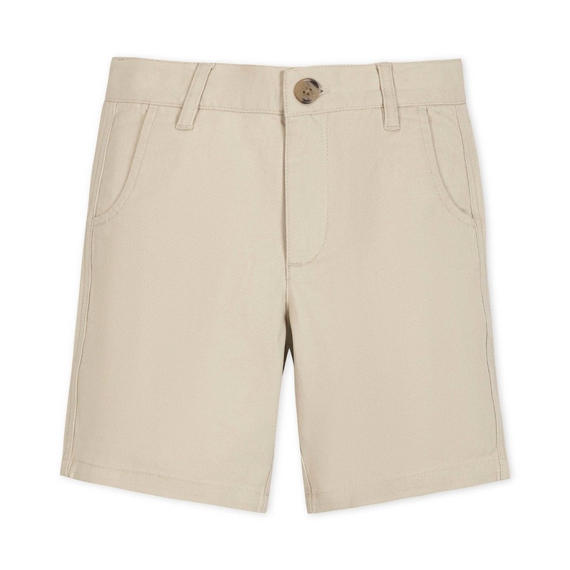 Hope and Henry - Organic Stretch Chino Short Light Khaki 6