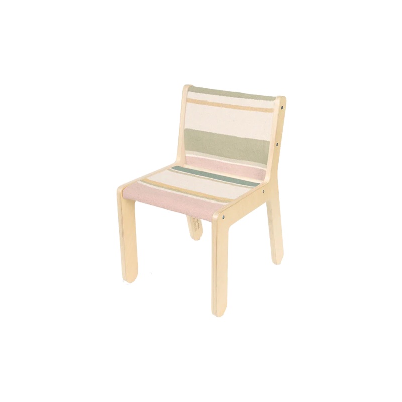 KID'S CHAIR SILLITA KAAROL EARTH W.31.6 cm - L.39.7 cm - H.52.5 cm - Seat height.29 cm Natural