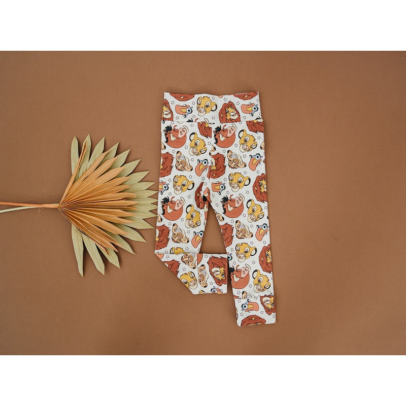Lion King Leggings (Matching) Regular Newborn
