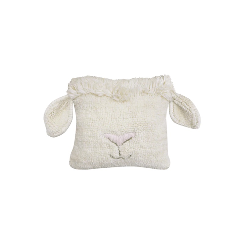 WOOLABLE CUSHION PINK NOSE SHEEP 35 x 35 cm White
