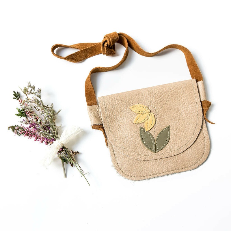 Yellowbell on Barley Leather PURSE Toddler & Kids