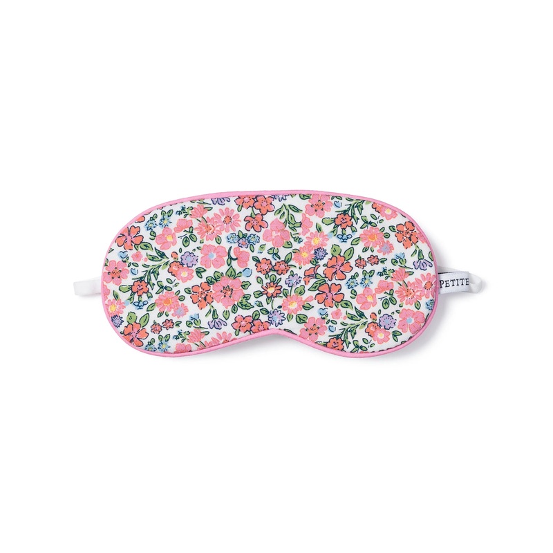 Kid's Sleep Mask in Fleurs de Rose