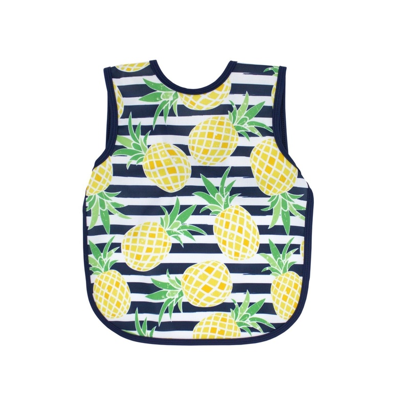 Summer Stripes - Pineapple Bapron Toddler (6m-3T)