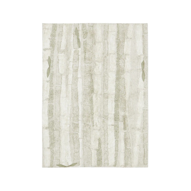 WASHABLE RUG BAMBOO FOREST 120 x 160 Natural