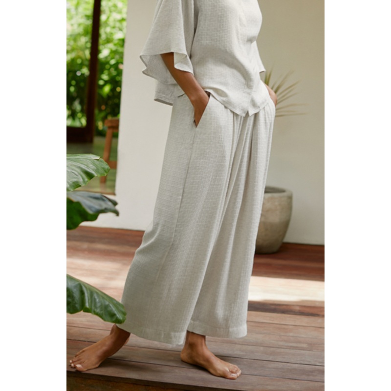 Yasemin zeri PAN65 Pants Small Cream