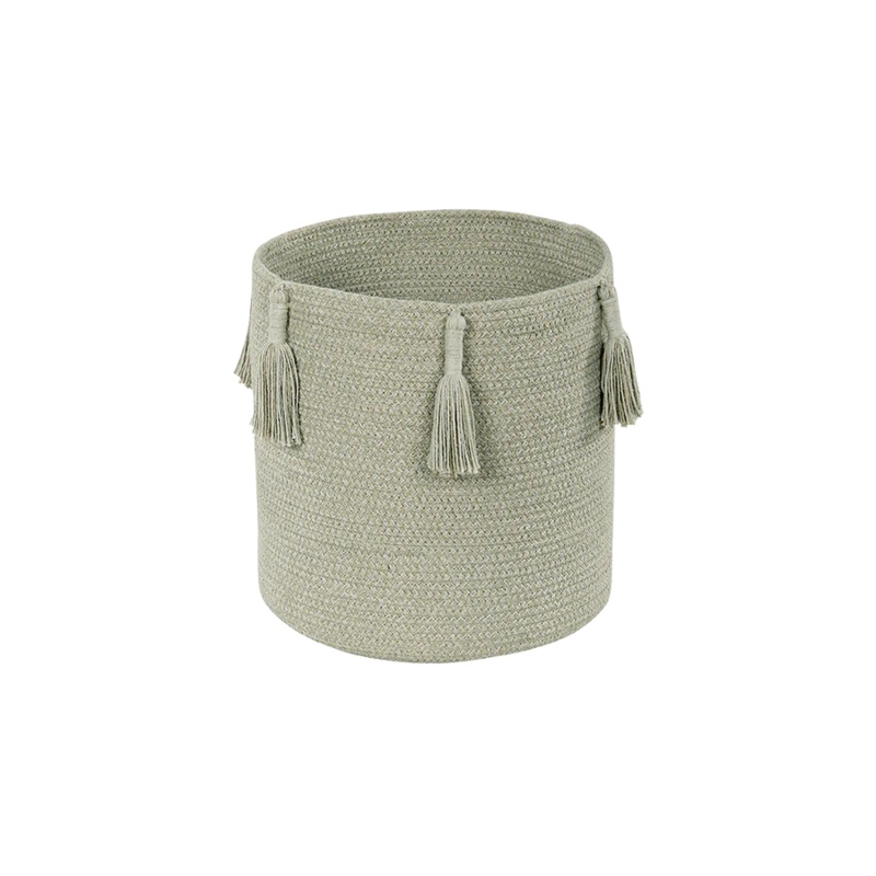 BASKET WOODY OLIVE 30 x 30 cm Olive