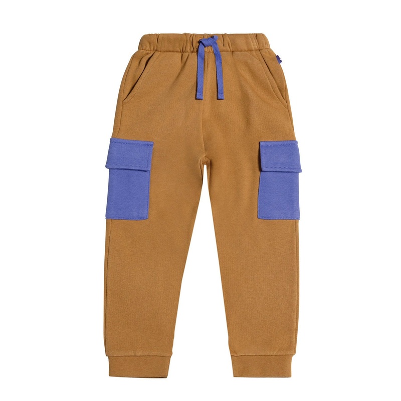 Cargo Pocket Kid Jogger Mud/Multi 02Y