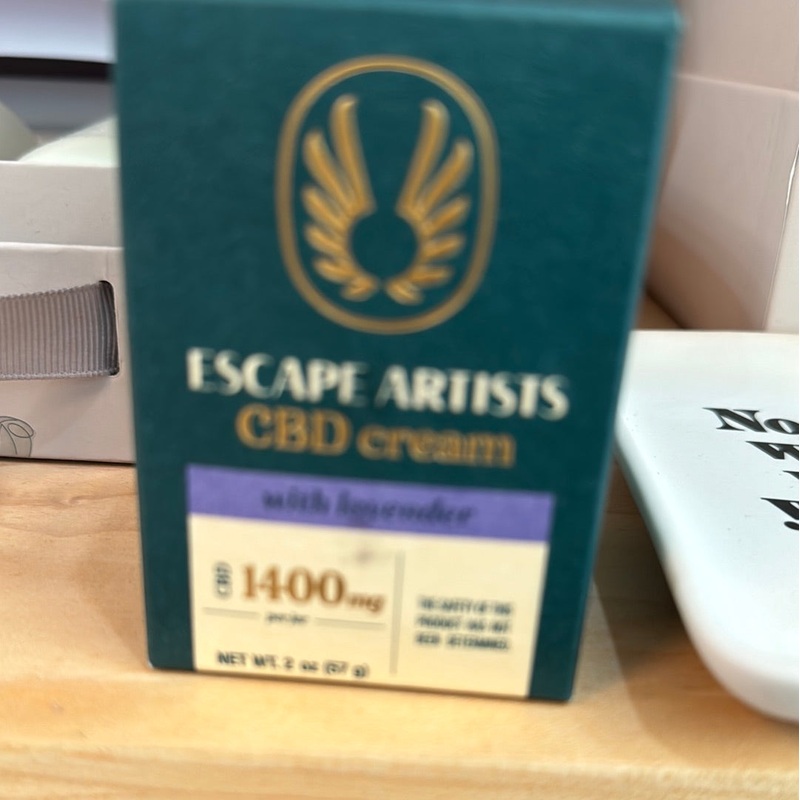 Escape Artists CBD cream