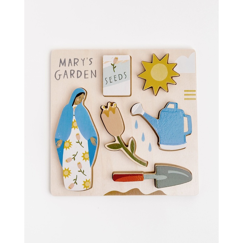 Mary's Garden Wooden Puzzle
