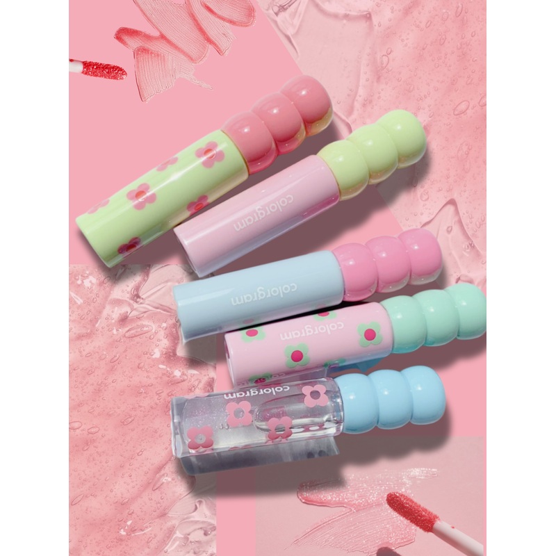 Best Beauty Group - COLORGRAM Fruity Glass Tint Lip Gloss 1004 Pink Gloss