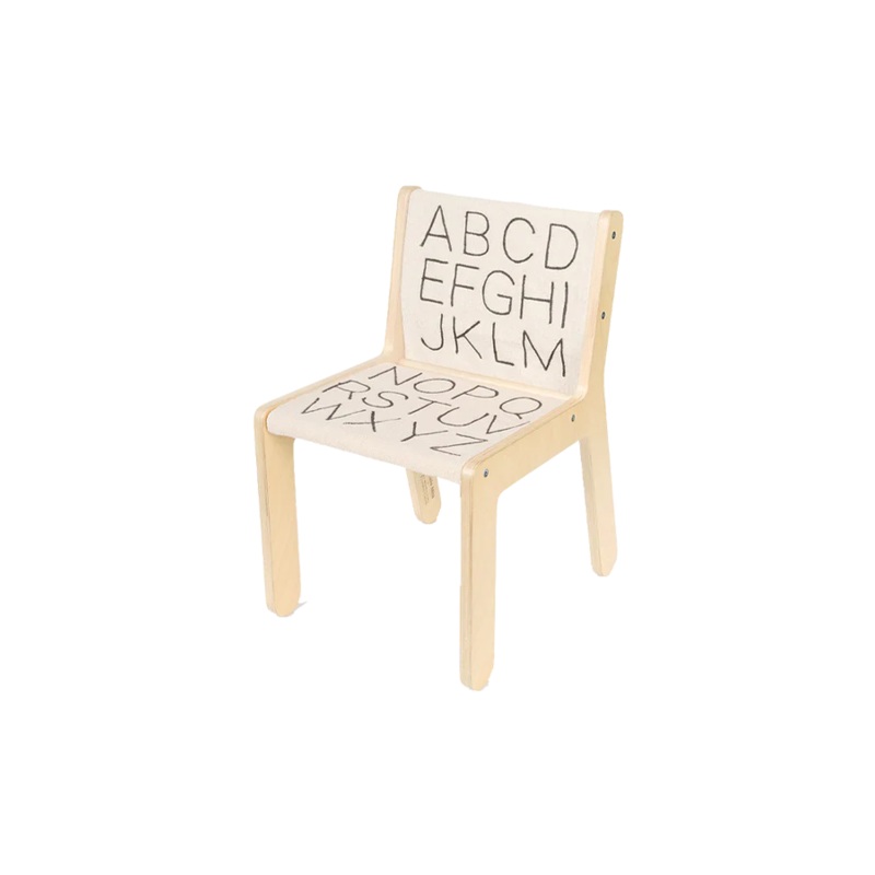 KID'S CHAIR SILLITA ABC W.31.6 cm - L.39.7cm - H.52.5cm