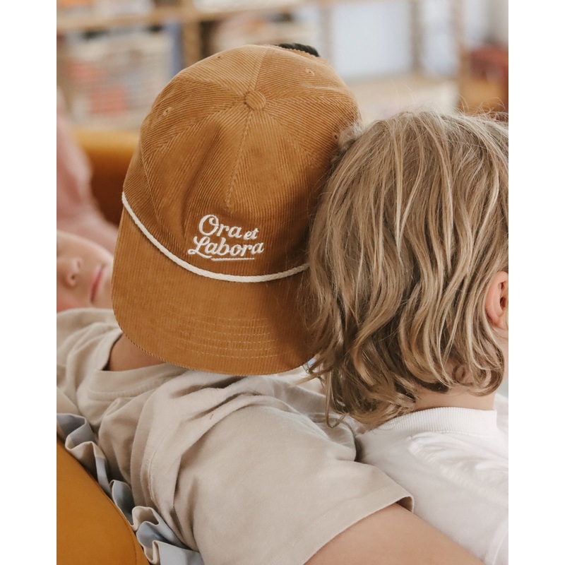 Tan Ora et Labora Corduroy Hat